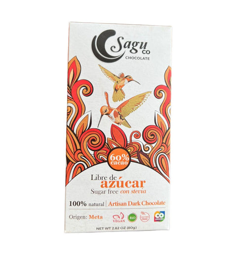 Chocolate 60% cacao Sagu