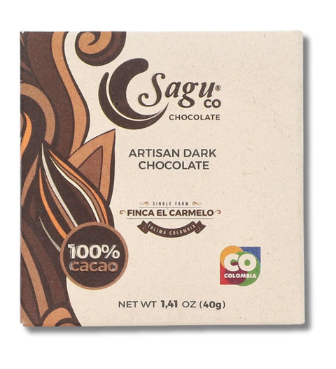 Chocolate 100% cacao Sagu