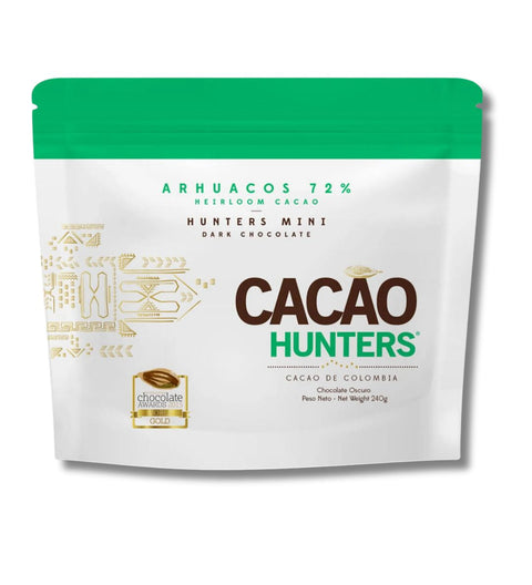 Cacao en cuadros 72%