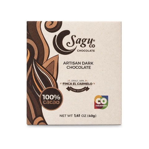 Chocolate 100% cacao Sagu