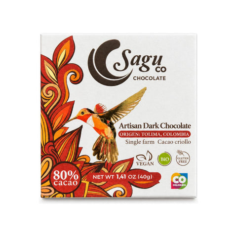 Chocolate 80% cacao Sagu