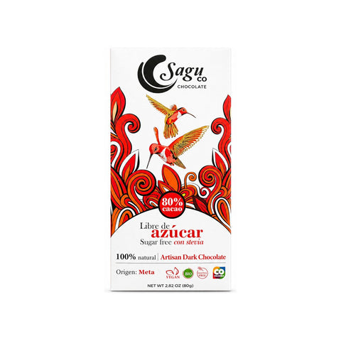 Chocolate 80% cacao Sagu